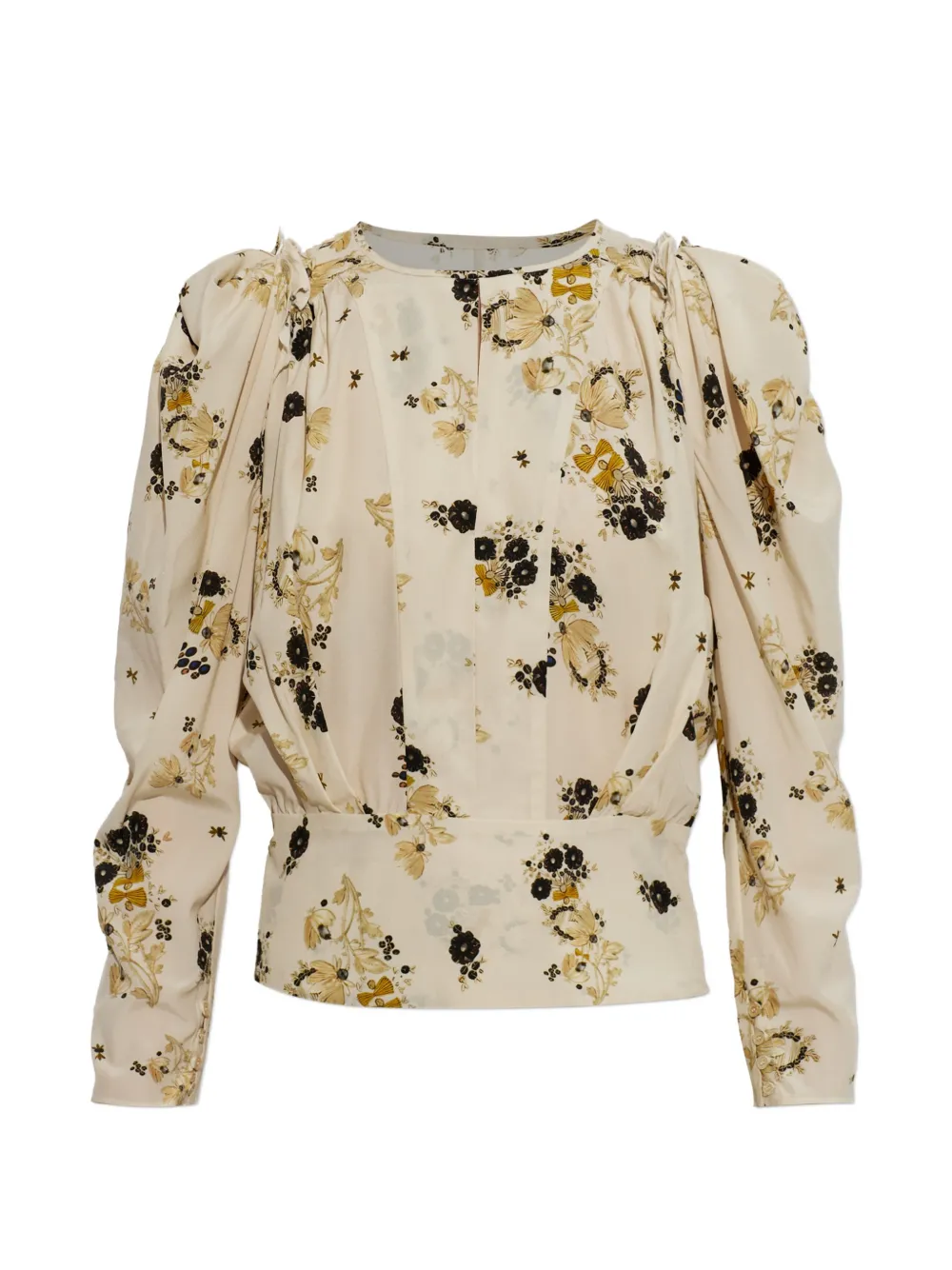 ISABEL MARANT Zarga floral-print top - Neutrals