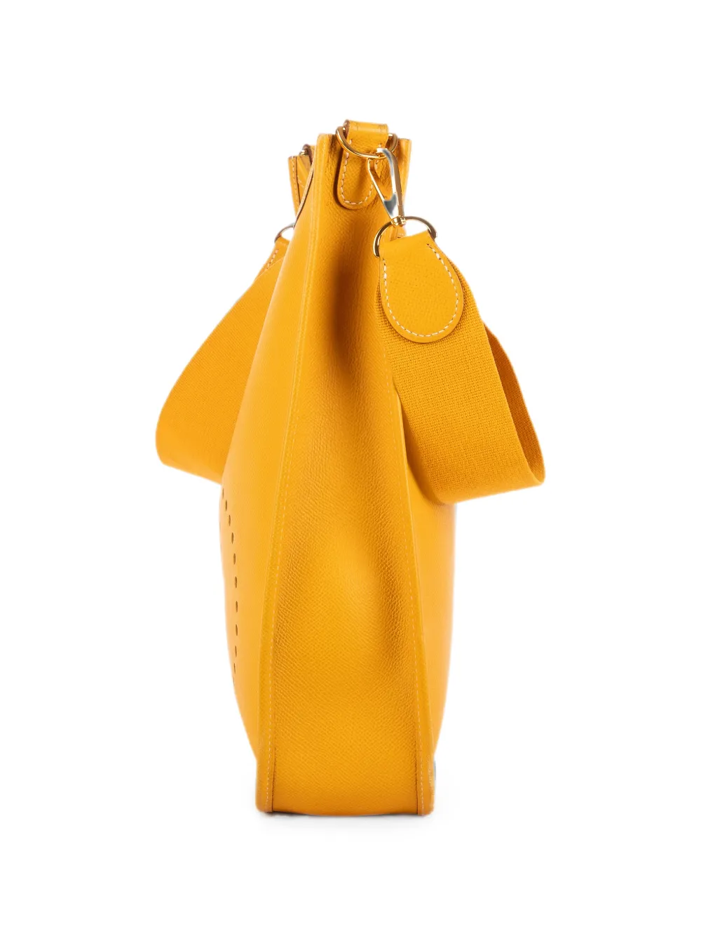 Pre-owned Hermes Evelyne I Shoulder Bag In Yellow