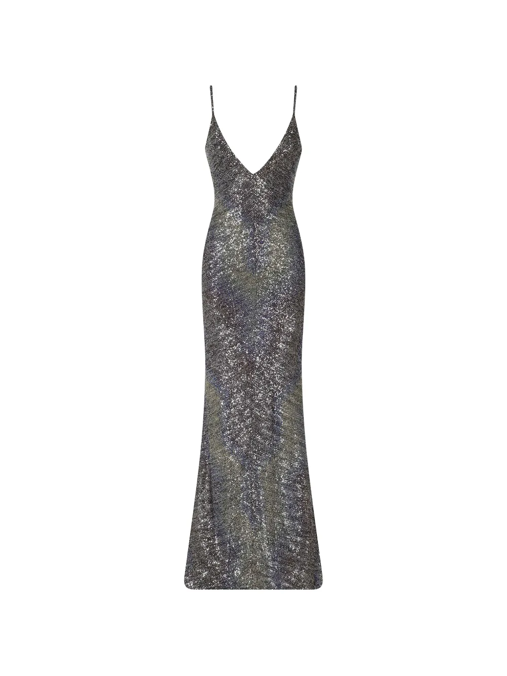 Missoni sequin-embellished V-neck maxi dress - Braun