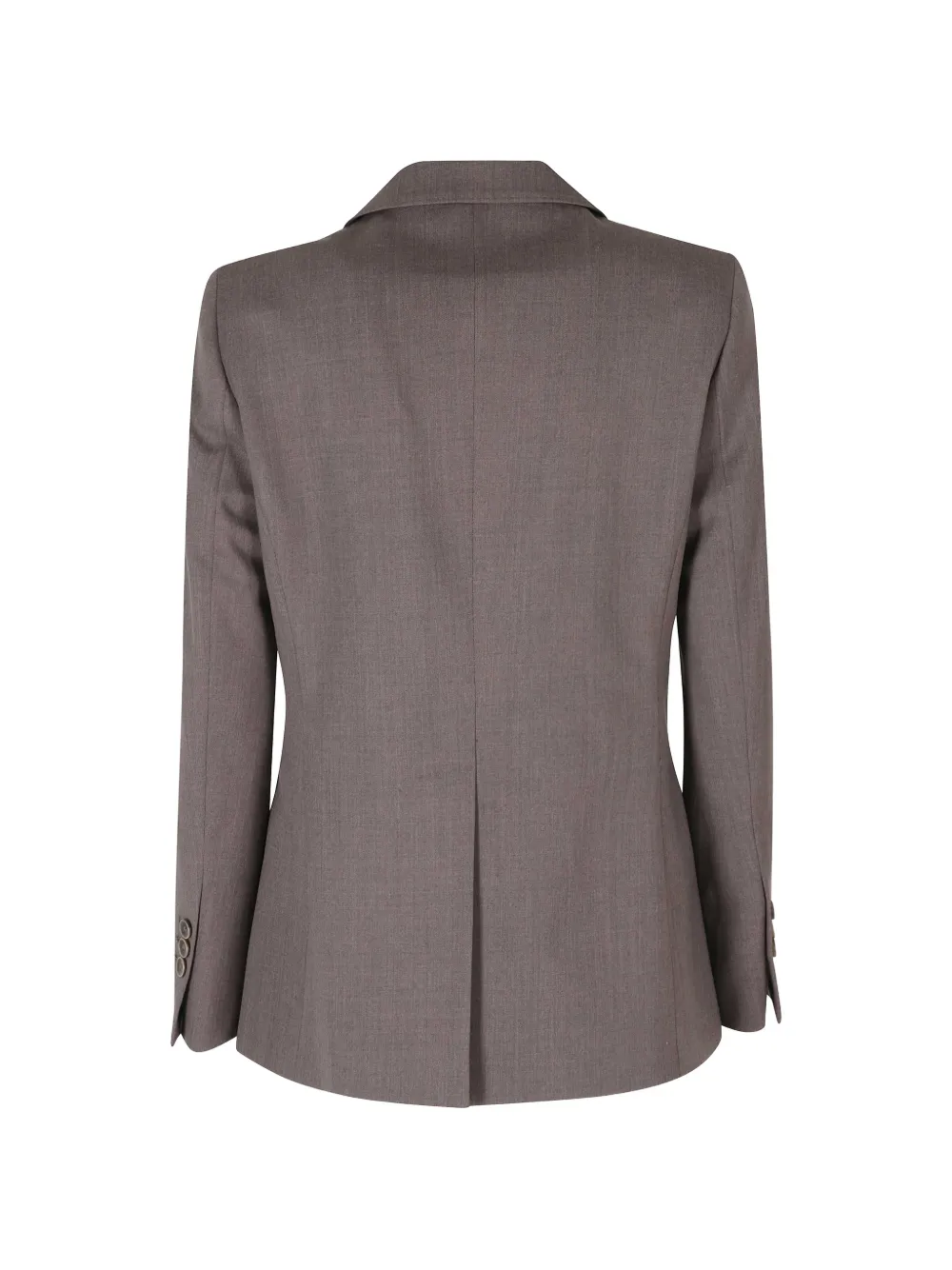 Seventy Blazer met dubbele rij knopen en puntige revers Bruin