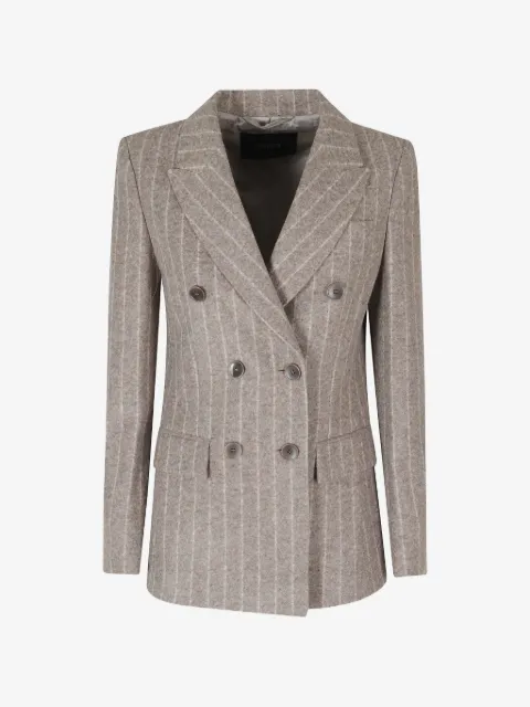 Seventy pinstripe double-breasted blazer
