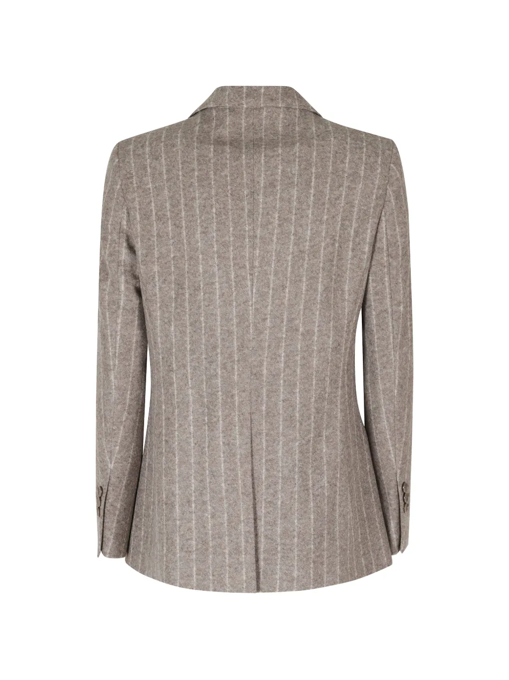 Seventy Blazer met krijtstreep en dubbele rij knopen Bruin