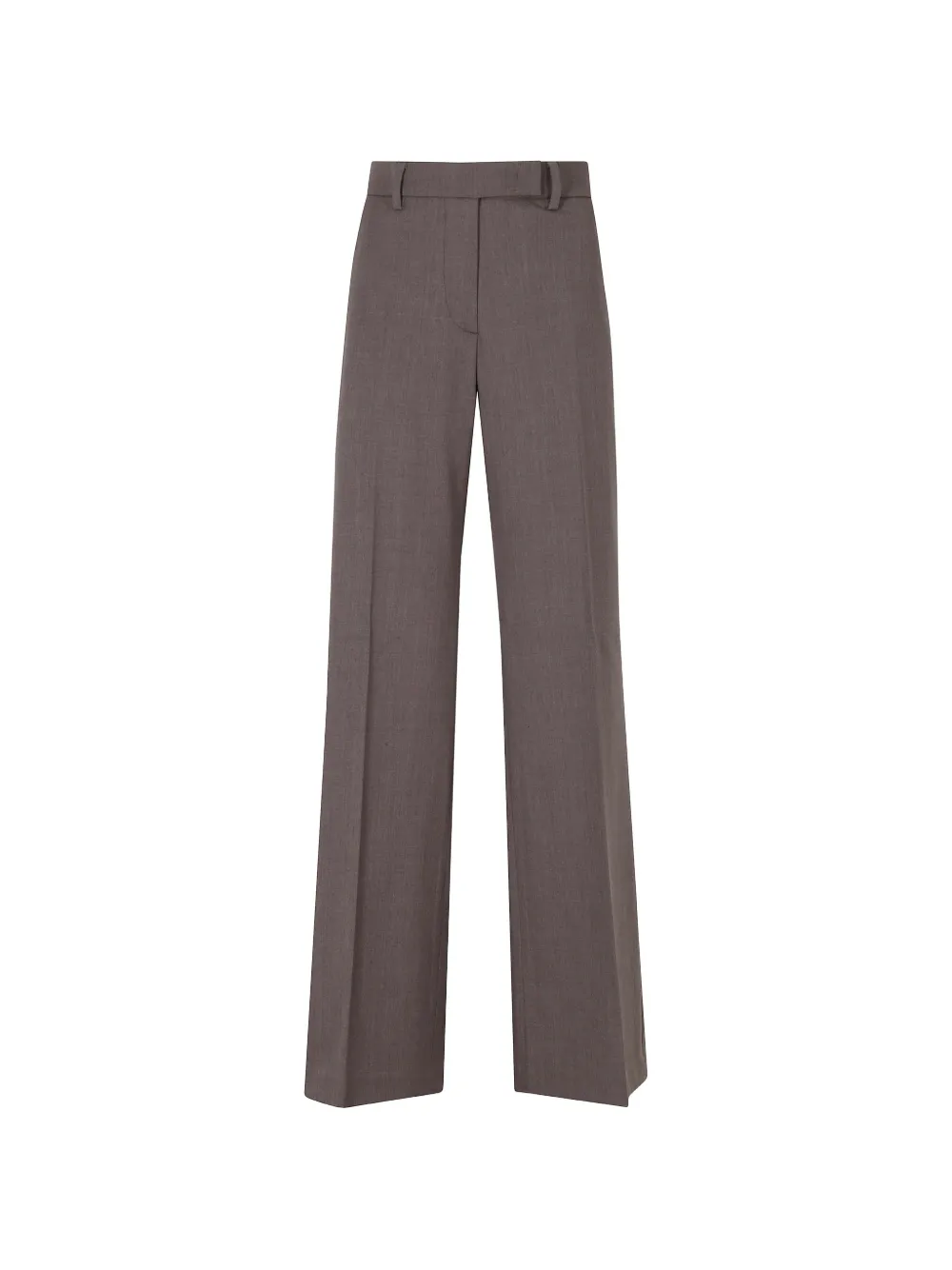 Seventy pressed-crease wide-leg trousers - Marrone