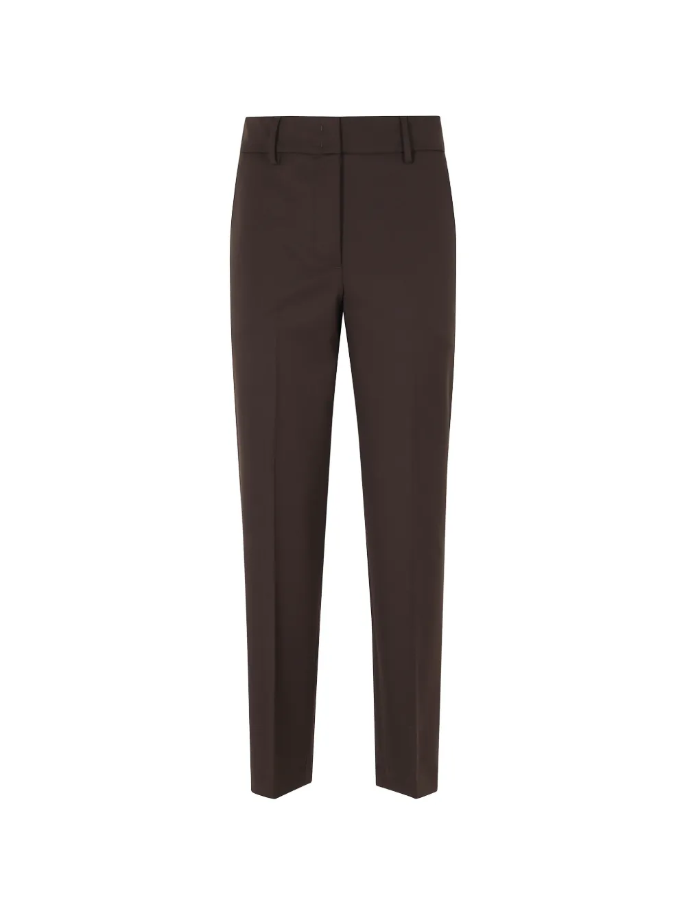 Seventy pressed-crease tailored trousers - Marrone