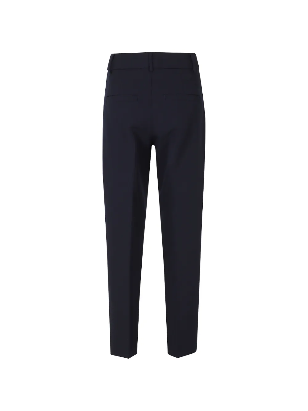 Seventy Geplooide broek met riemlussen Blauw