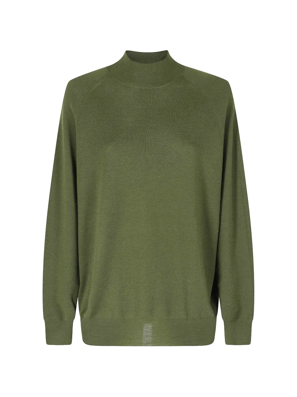ASPESI raglan-sleeve mock-neck sweater - Grün