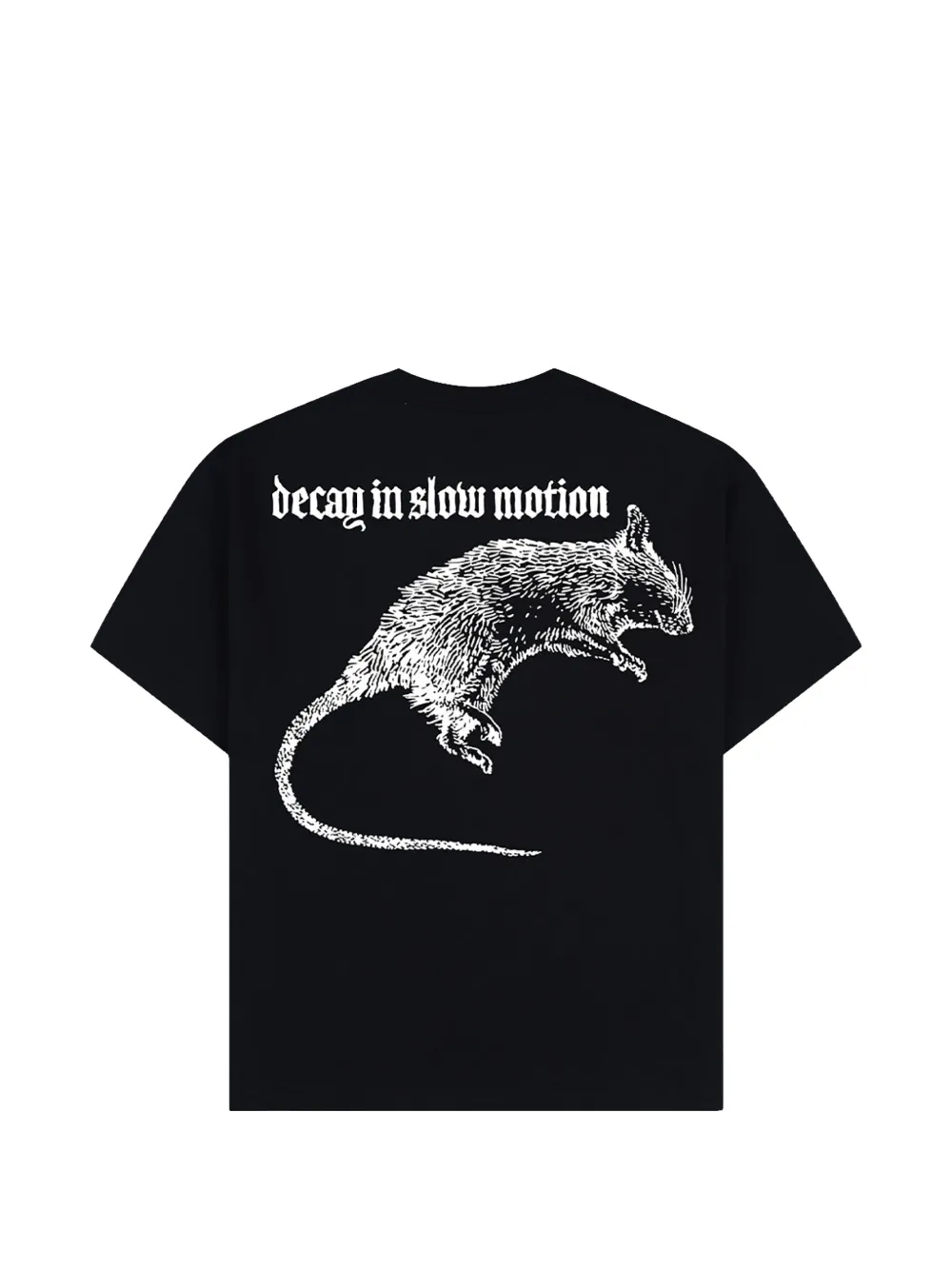 Pleasures T-shirt met grafische print Zwart