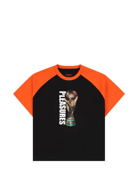 Pleasures Trophy logo-print T-shirt