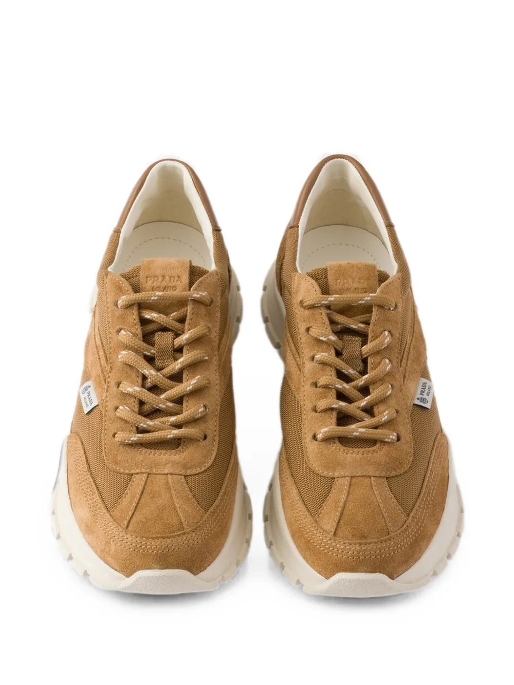 Prada panelled sneakers Bruin