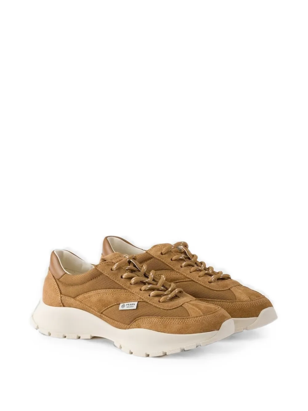 Prada panelled sneakers Bruin