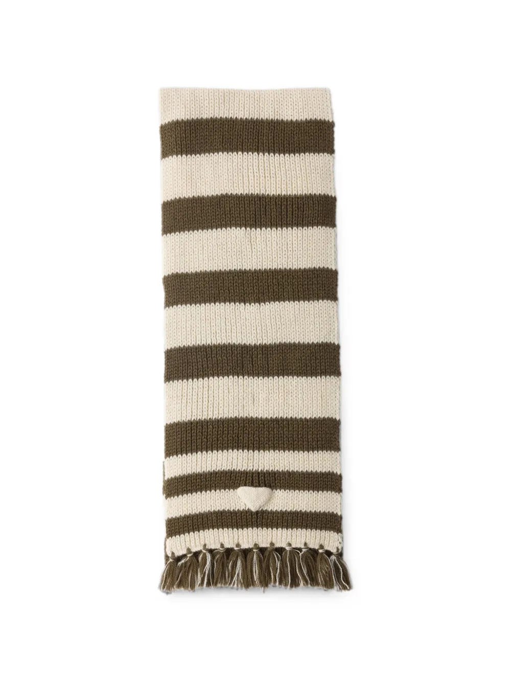 Prada alpaca wool scarf - Toni neutri