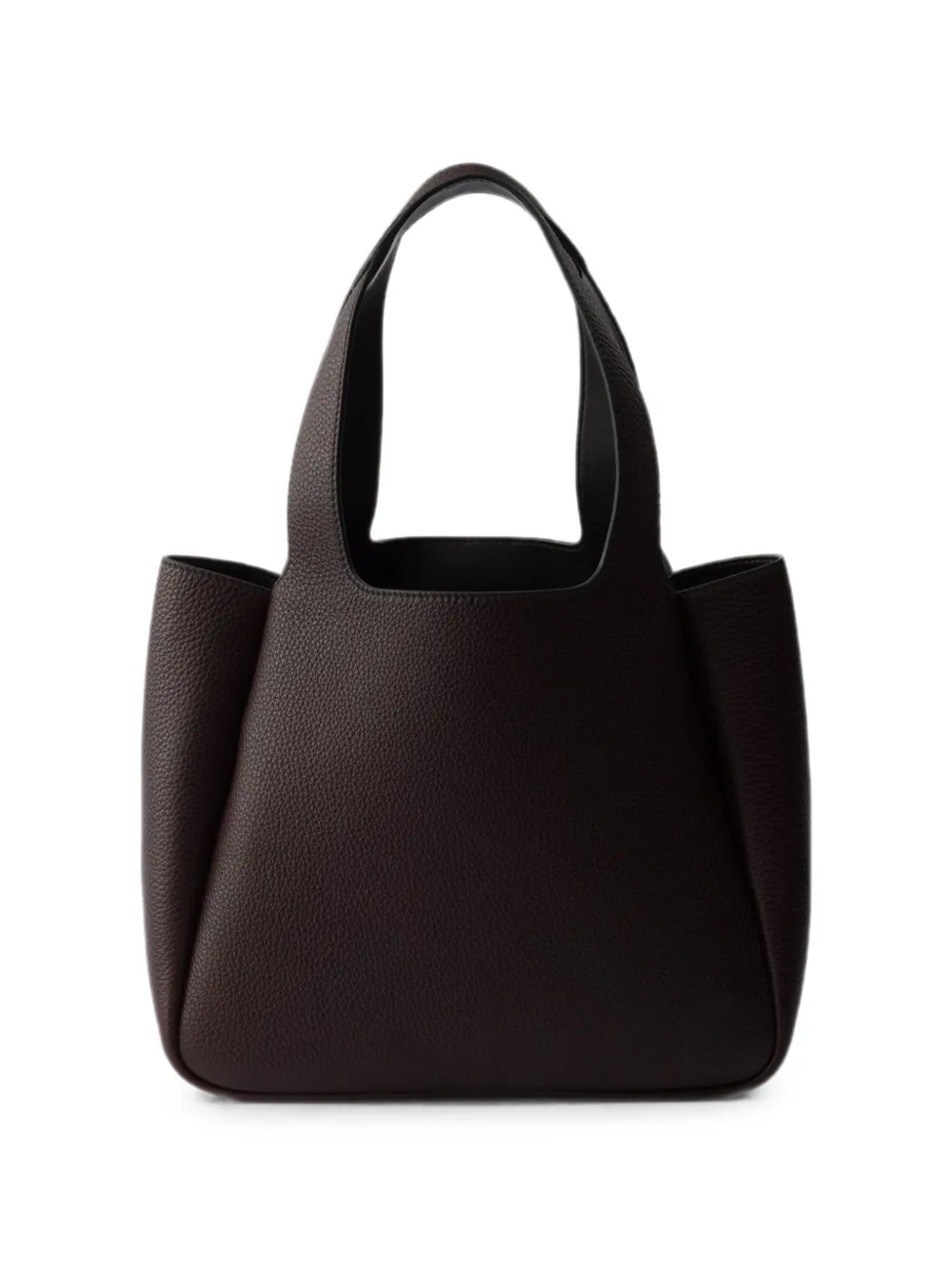 Prada Liaison kleine leren shopper Bruin