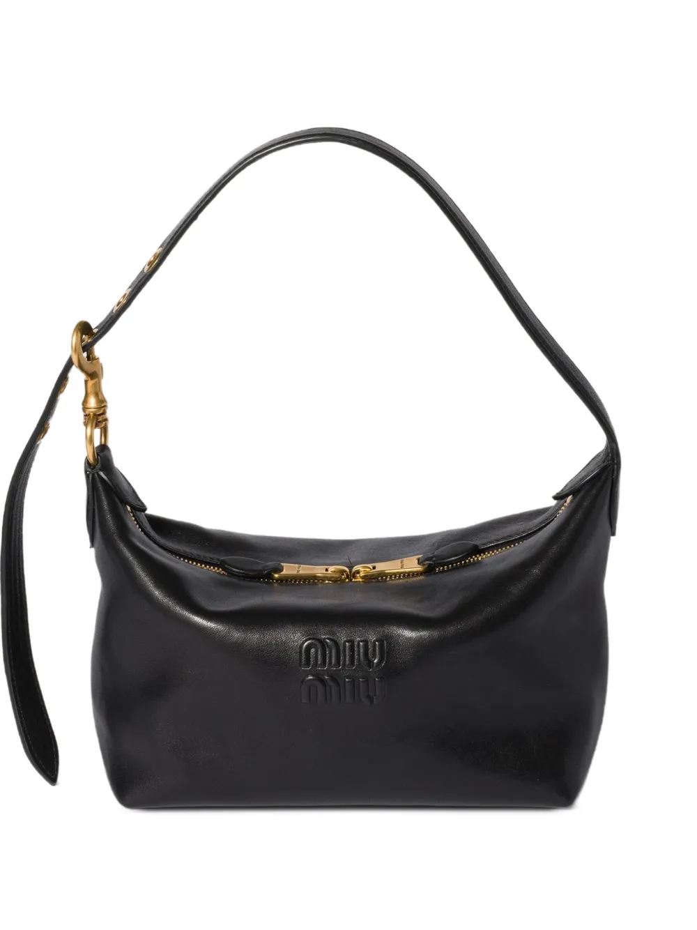 Miu Miu Spirit nappa leather bag - Nero