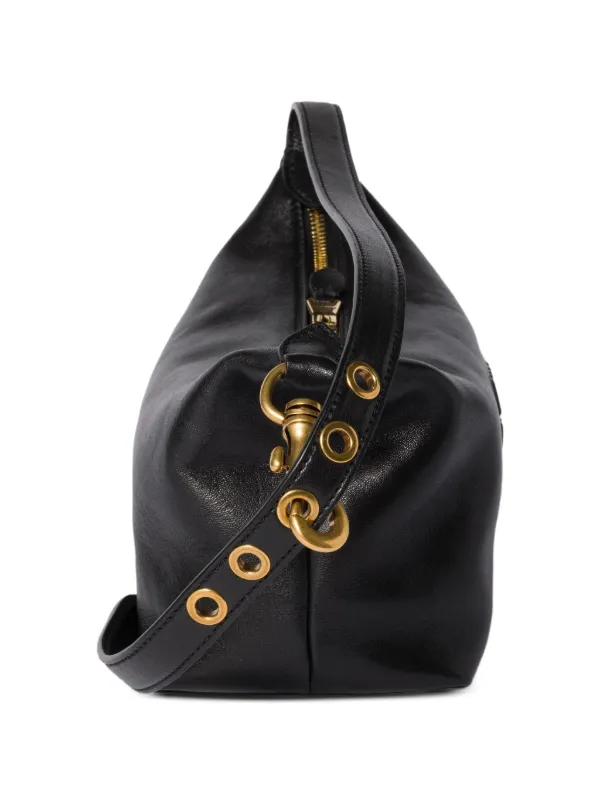 Miu Miu Spirit ナッパレザーバッグ | ブラック | FARFETCH JP