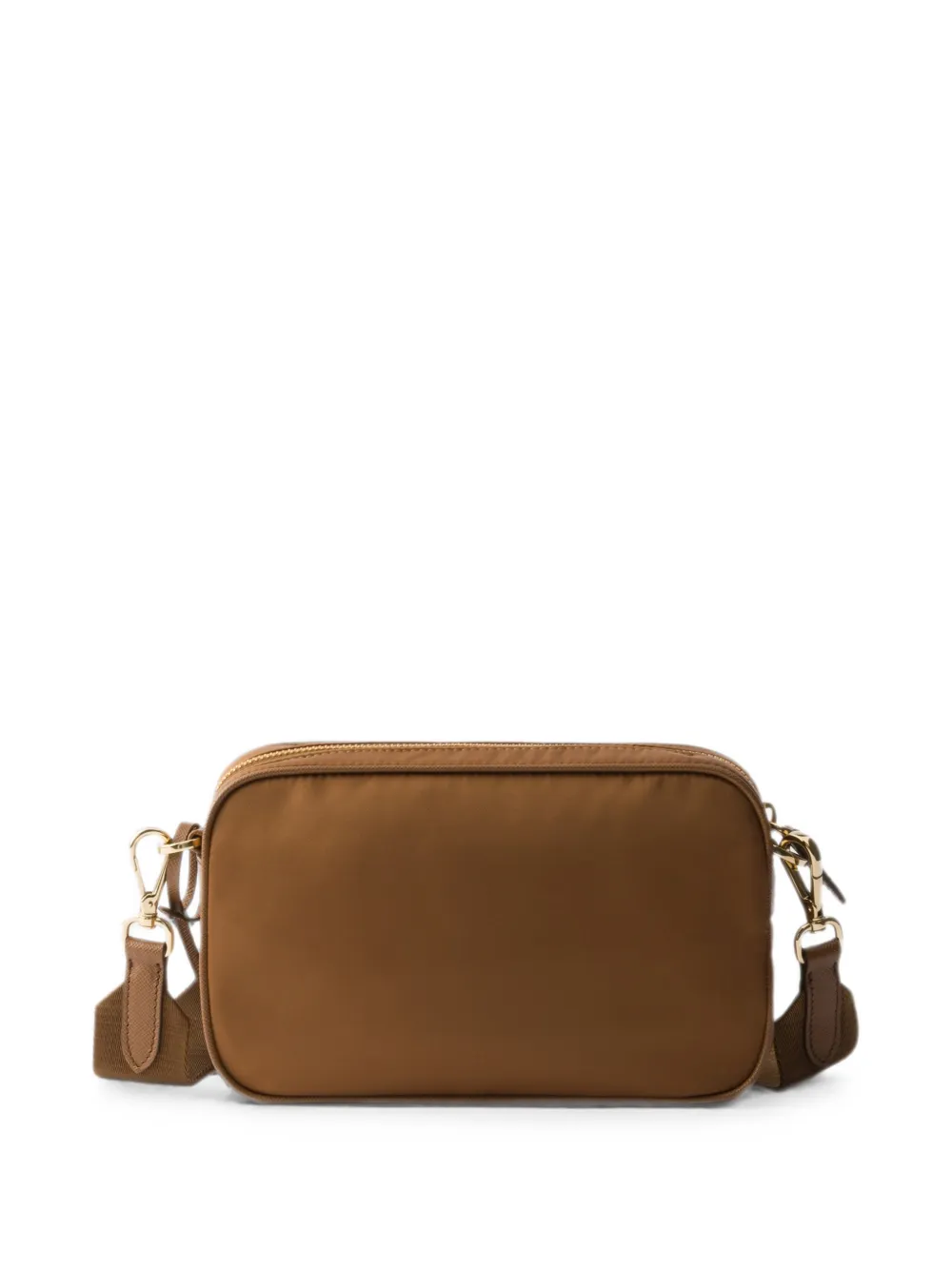 Prada Re-Nylon mini-schoudertas Bruin