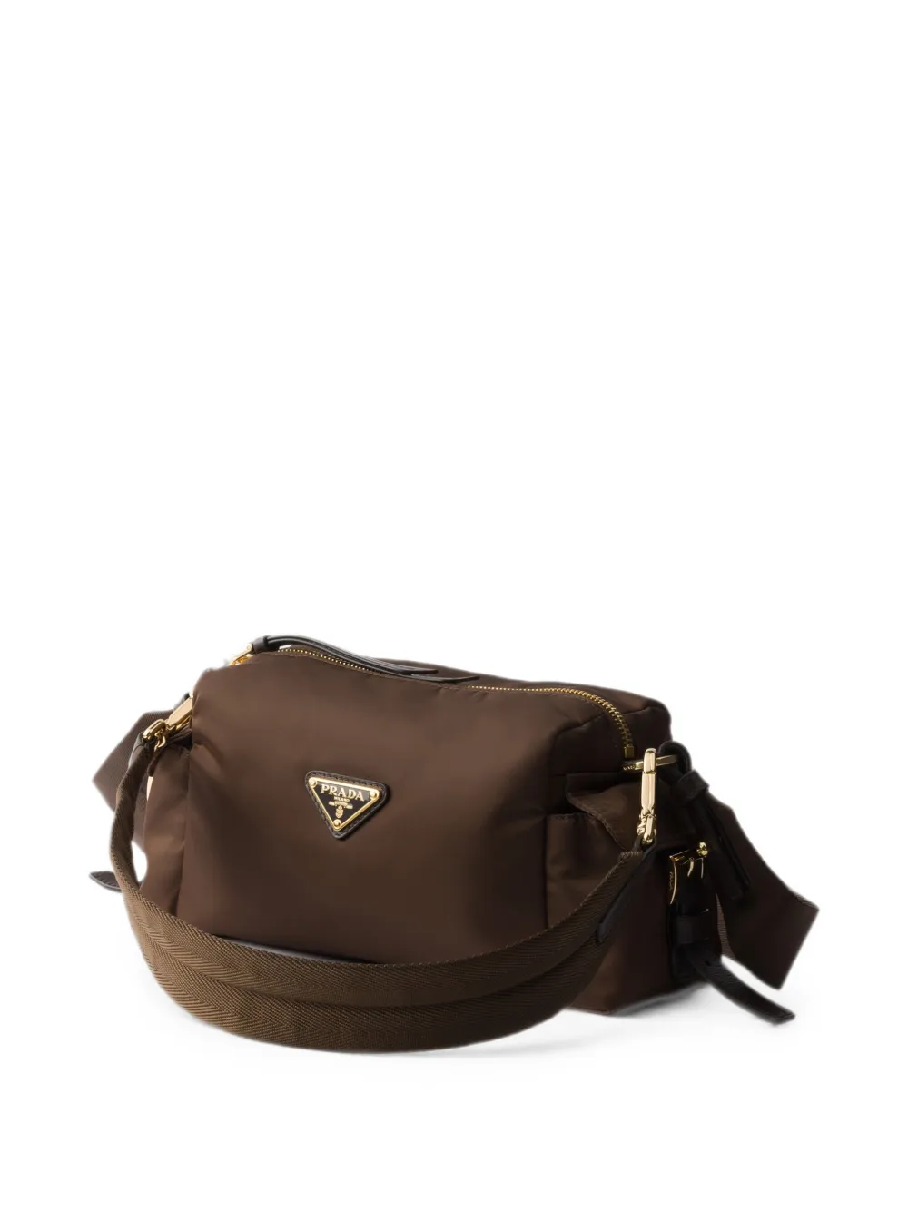 Prada Heuptas met logoplakkaat Bruin