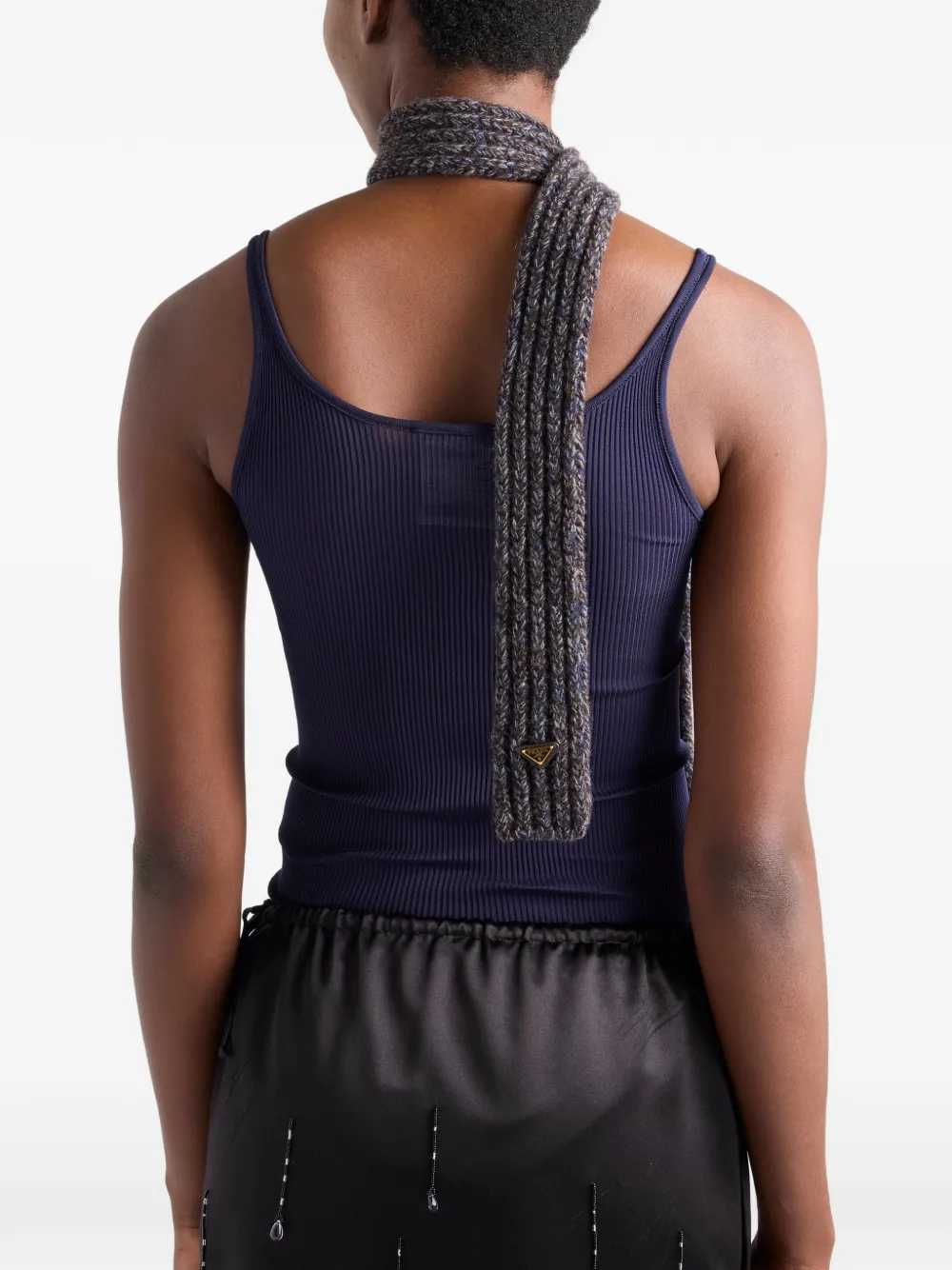 Prada Zijden tanktop Blauw
