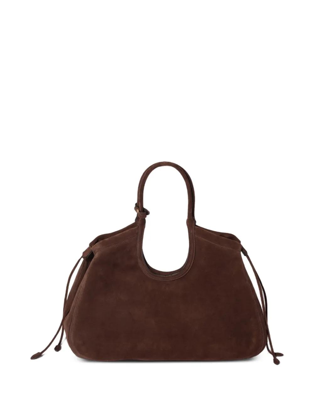 Miu Ivy suède shopper Bruin