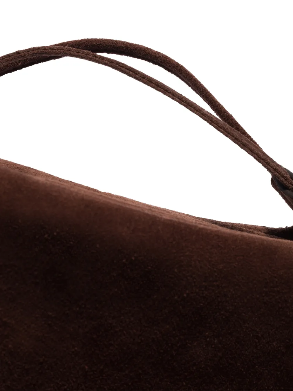 Miu Ivy suède shopper Bruin