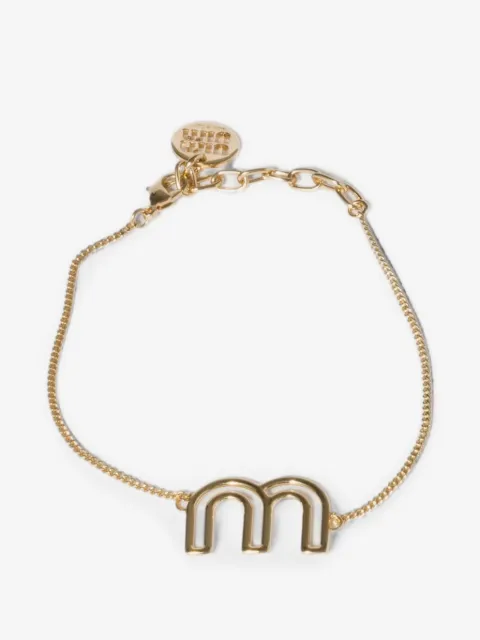 Miu Miu bracelet à design métallique