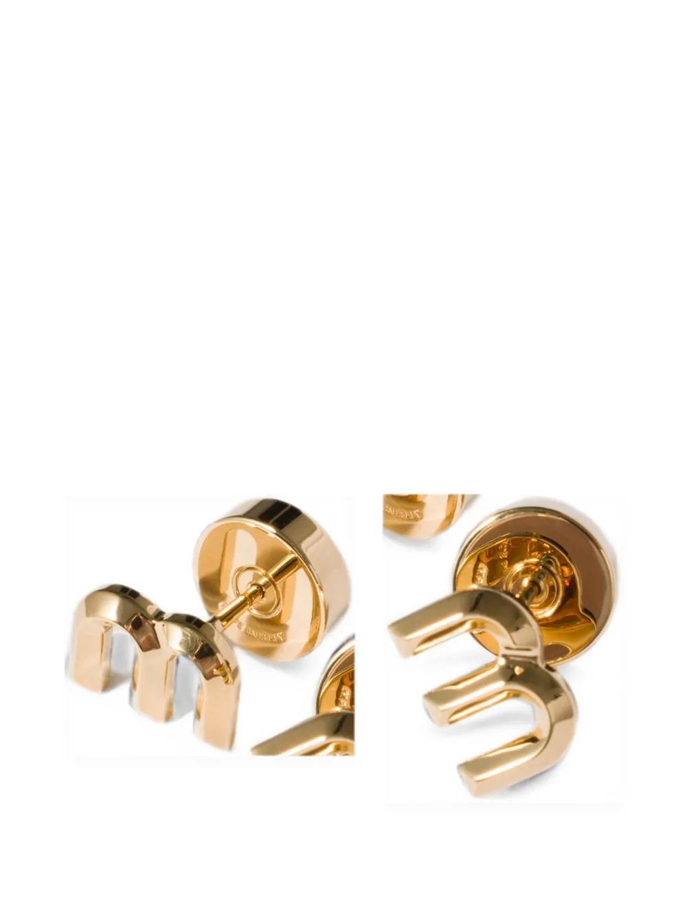 Miu Miu Metal earrings - Oro