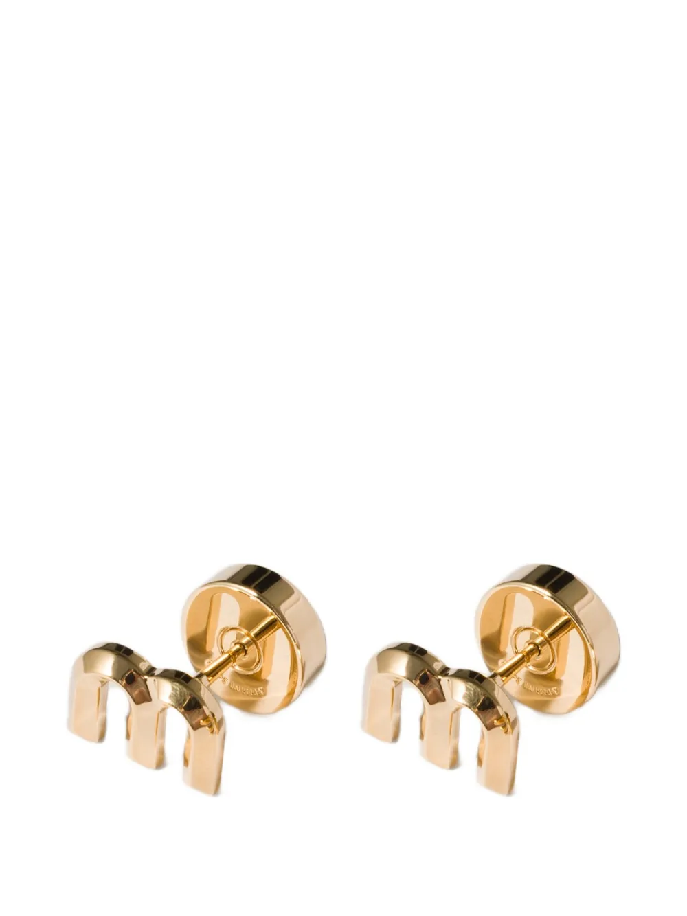 Miu Miu Metal earrings - Oro