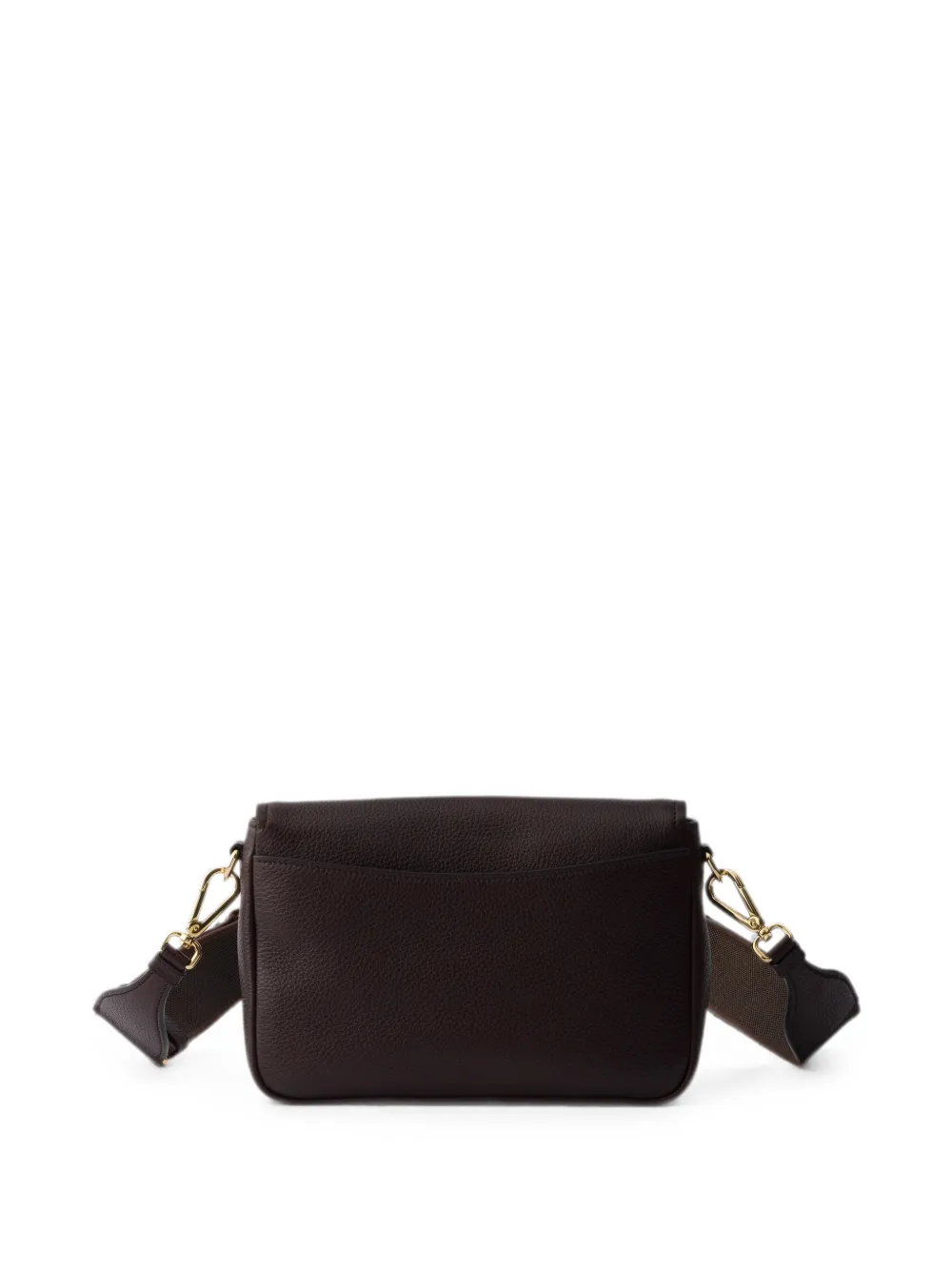 Prada Leren schoudertas Bruin