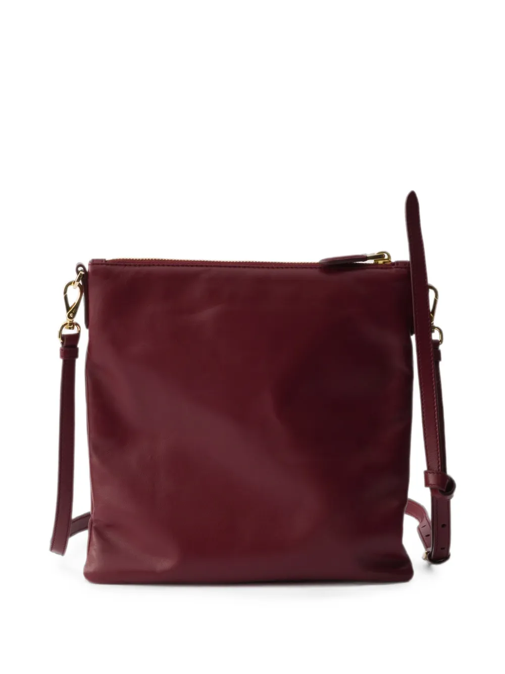 Prada Mini-schoudertas van nappa leer Rood