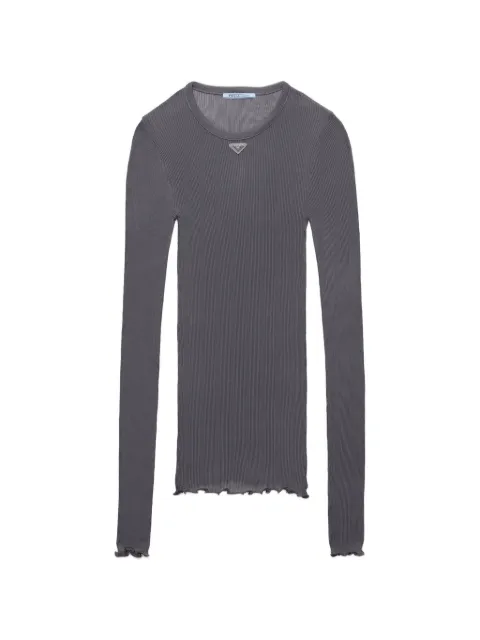 Prada ribbed knit top
