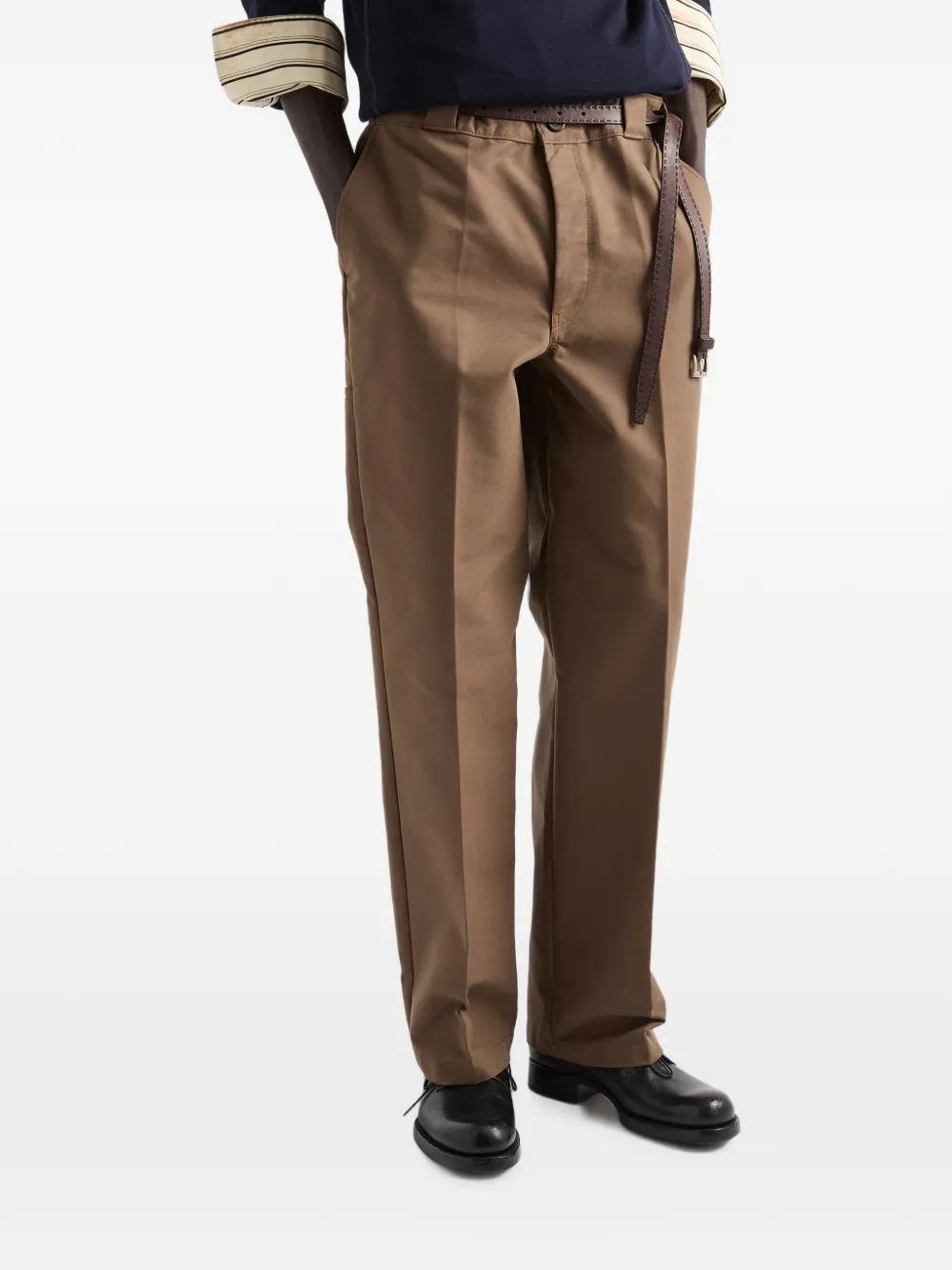 Prada Straight broek Bruin