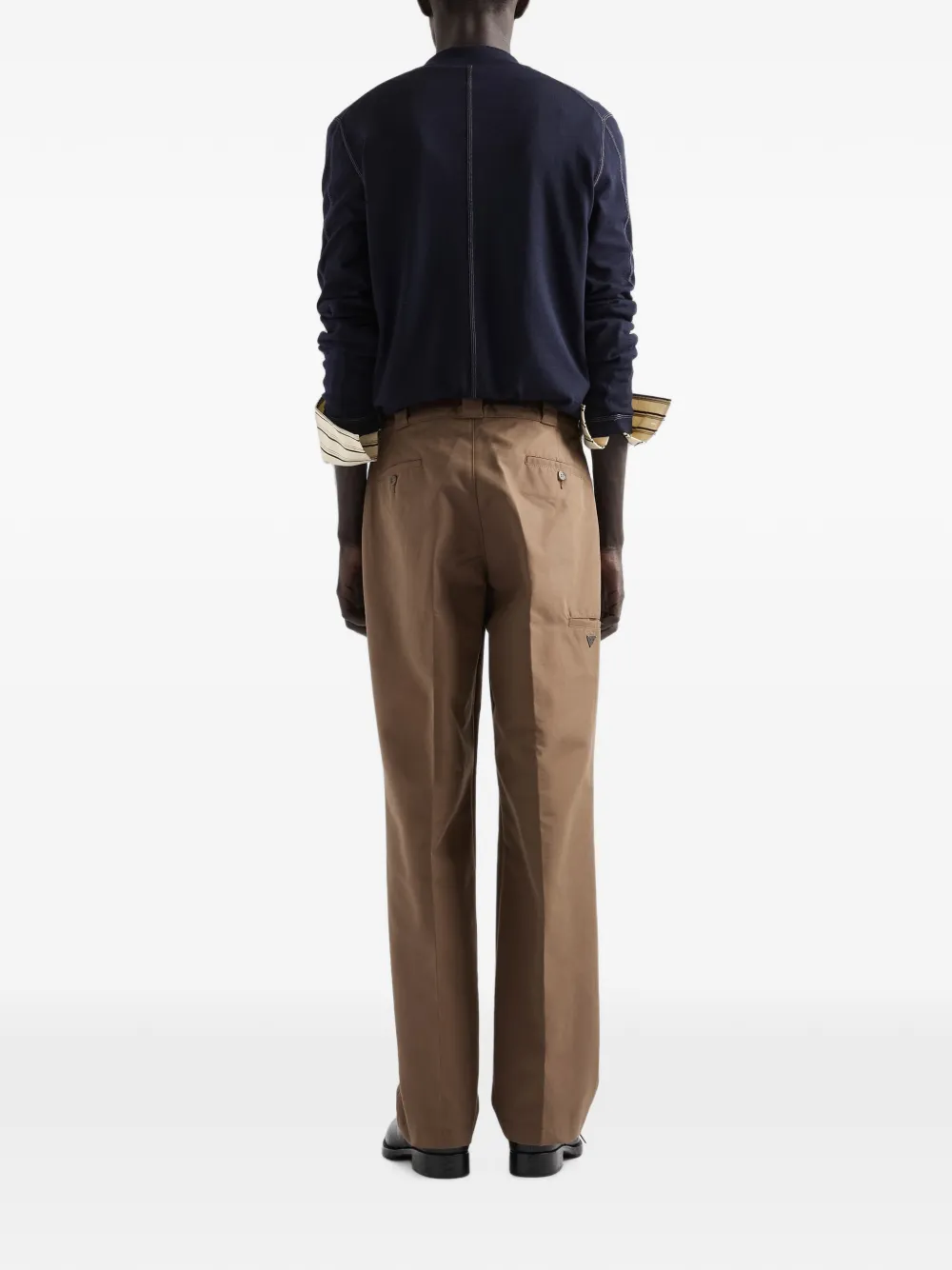 Prada Straight broek Bruin