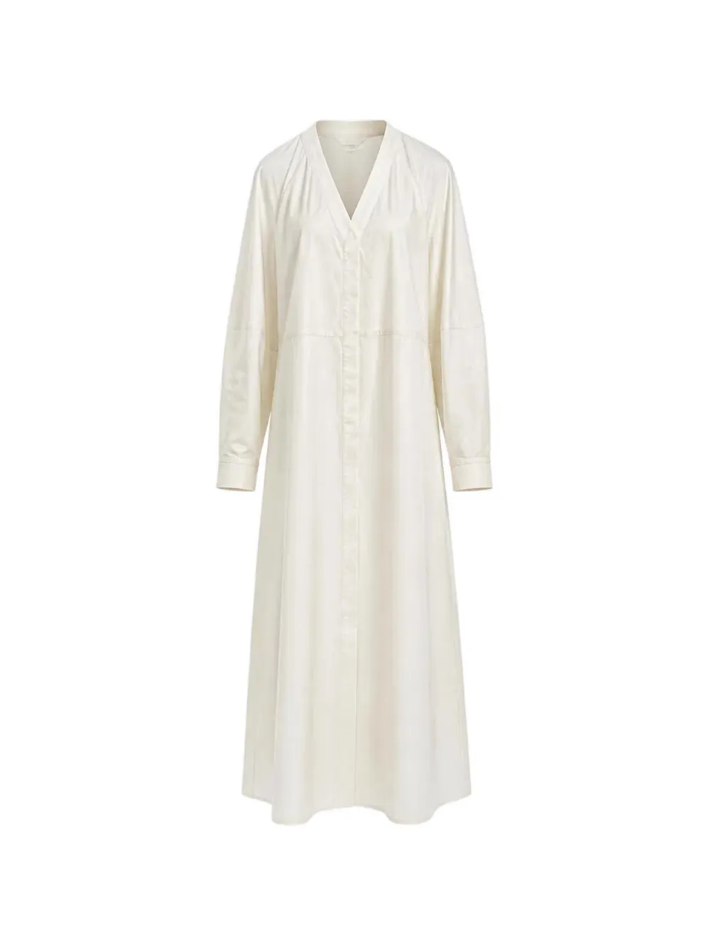RETORI V-neck midi dress - Toni neutri