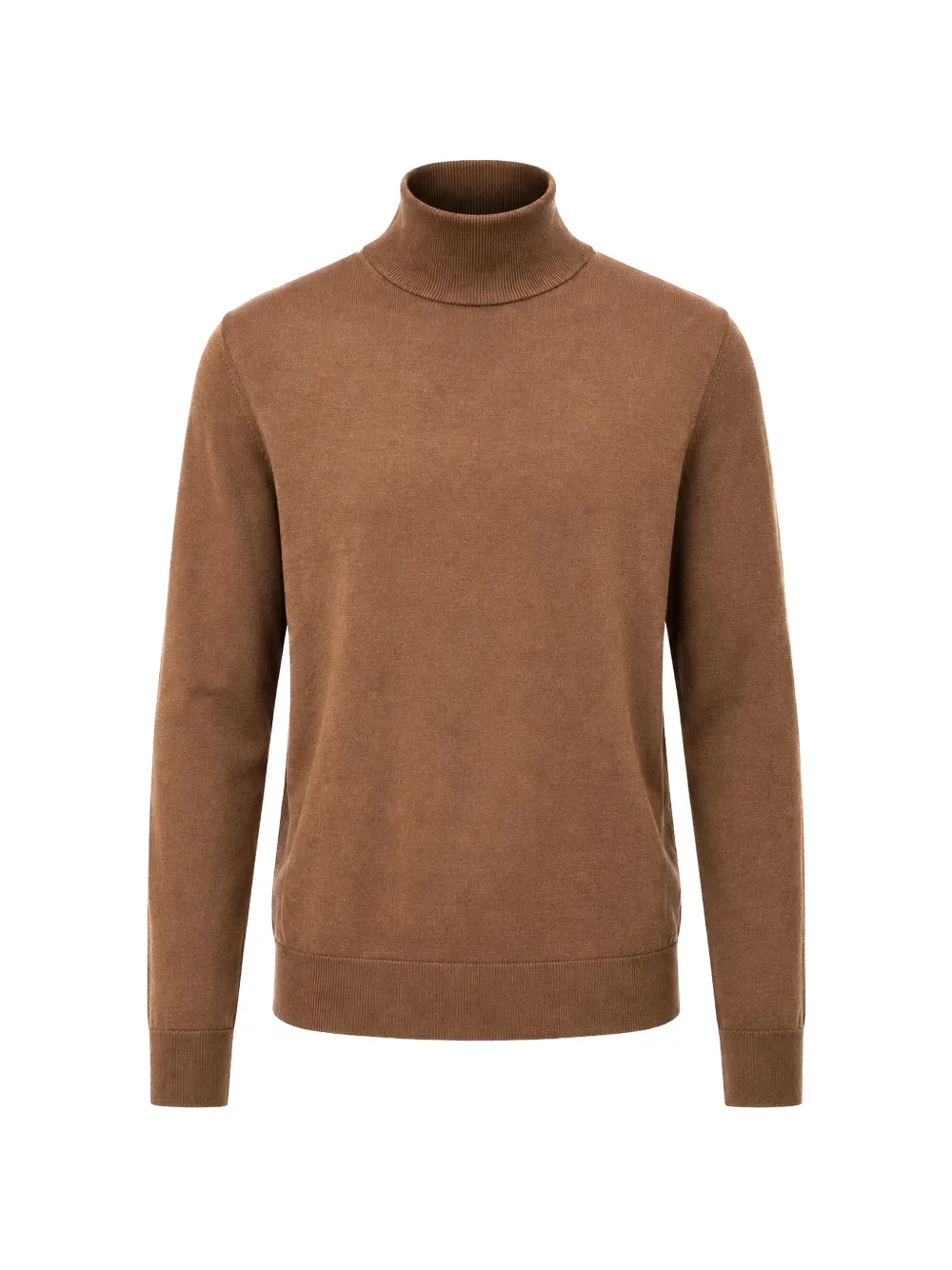 Pal Zileri roll-neck wool sweater - Braun