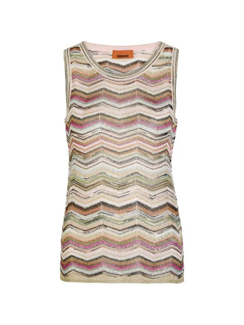 Missoni camiseta con detalle de lentejuelas