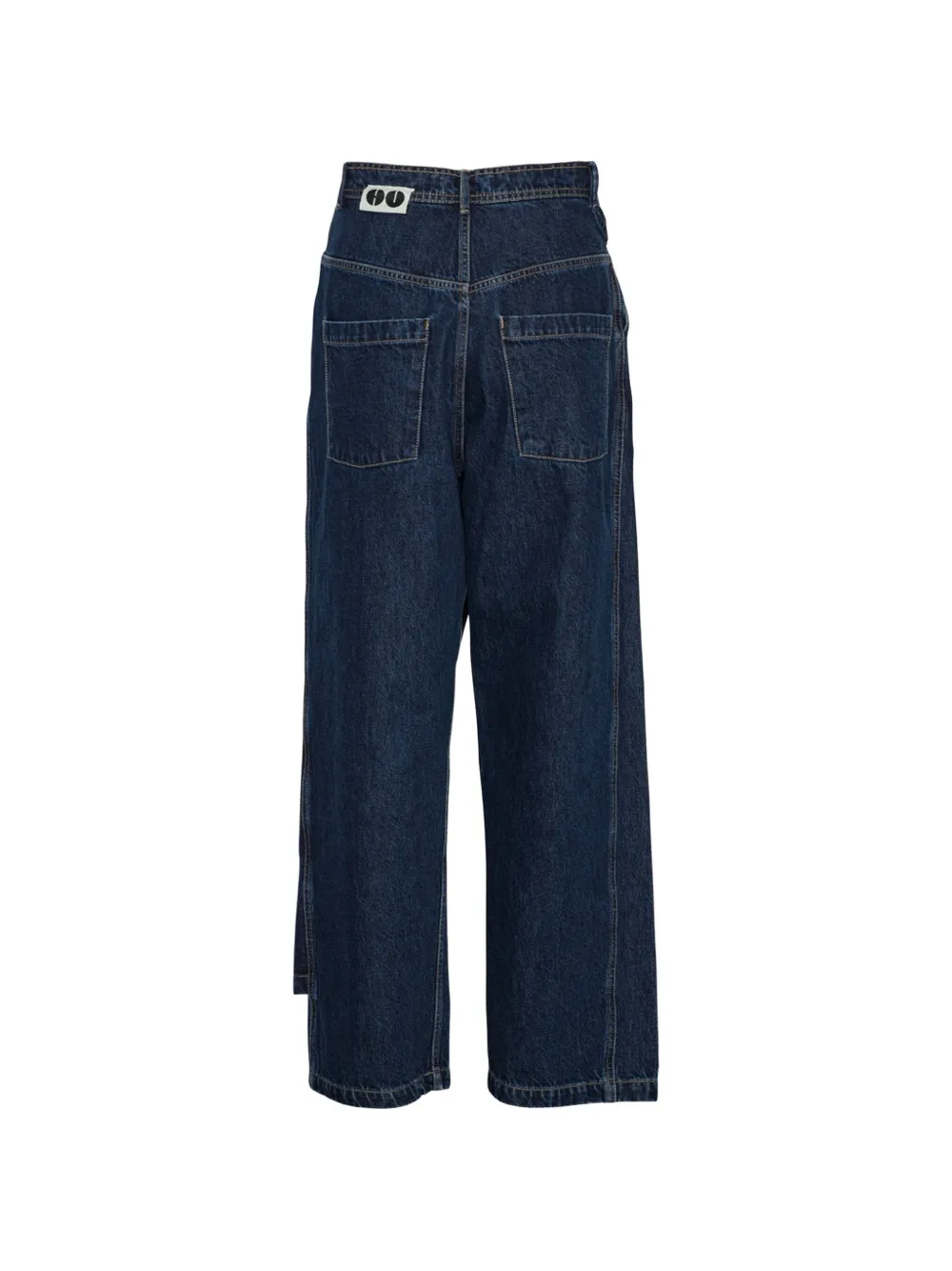 Henrik Vibskov Fly jeans met wikkelvoorkant Blauw