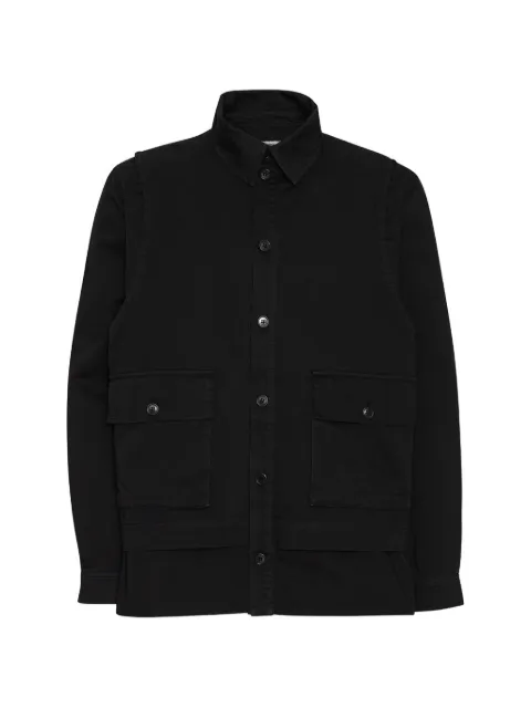 Henrik Vibskov camisa con bolsillos y solapa
