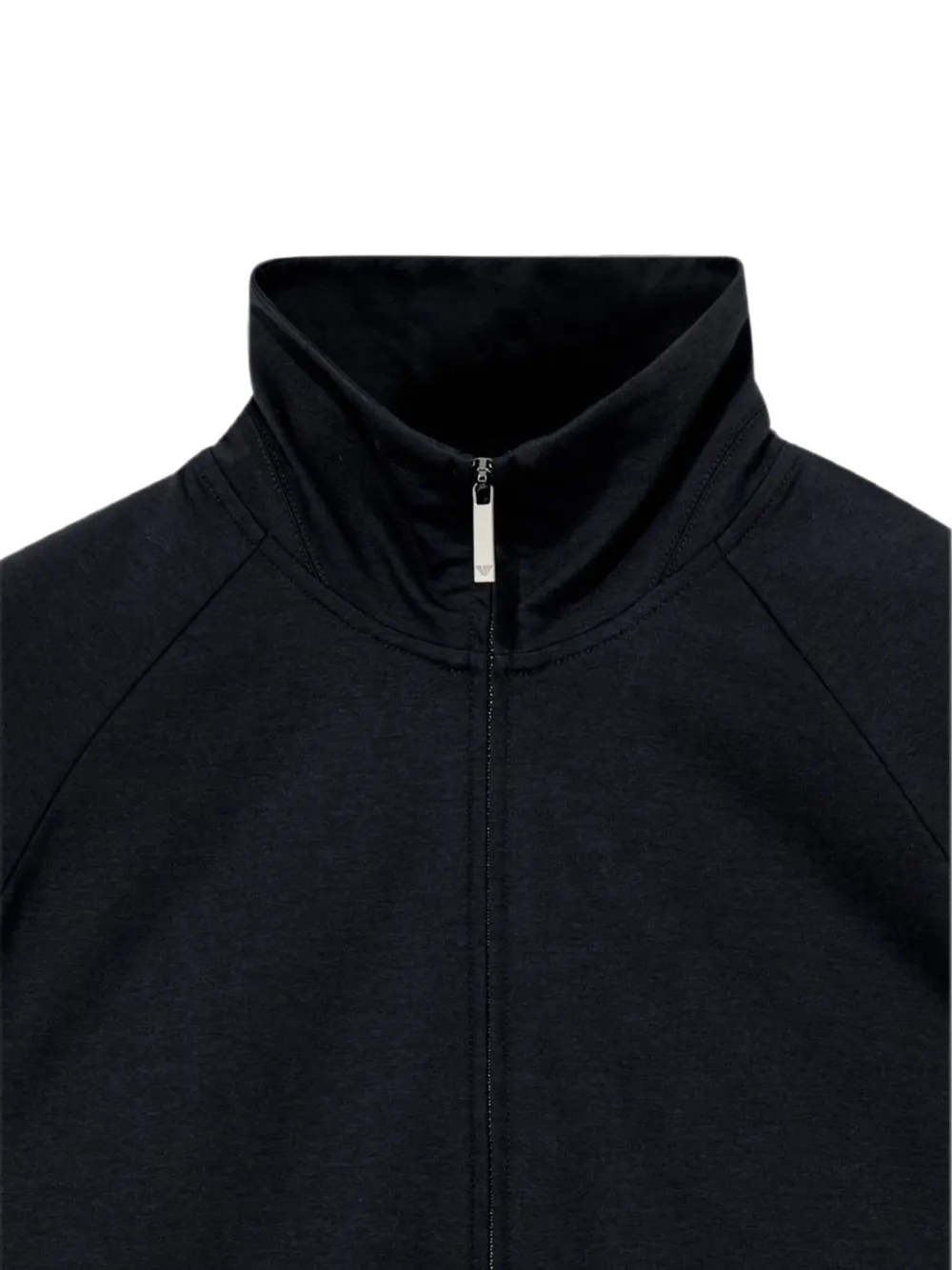 Emporio Armani Hoodie met raglanmouwen en rits Blauw