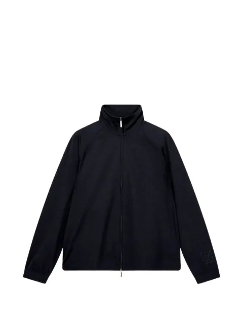 Emporio Armani raglan-sleeve zip-up sweatshirt