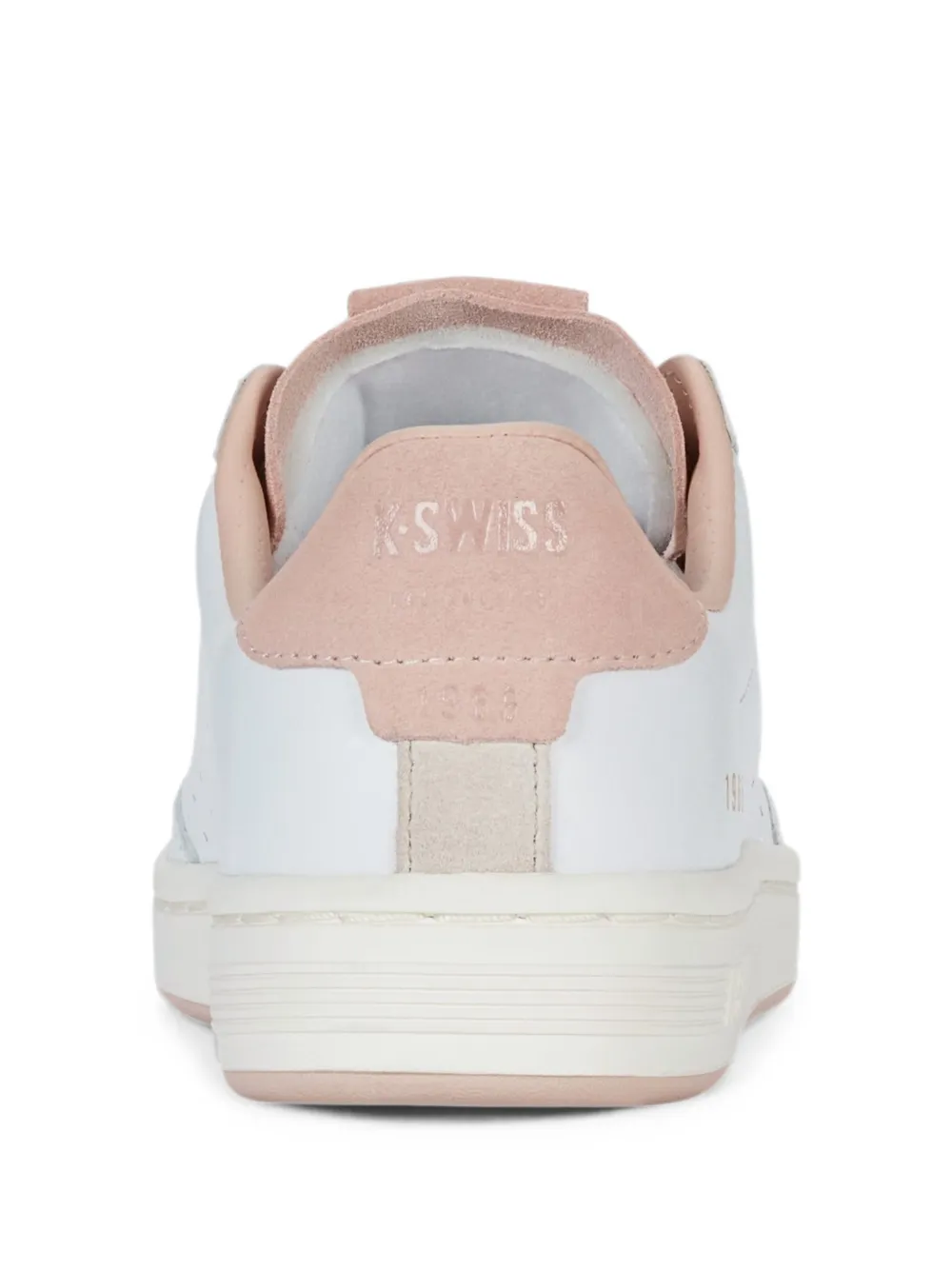 K-Swiss Lozan Klub LTH low-top sneakers met geperforeerde details Wit