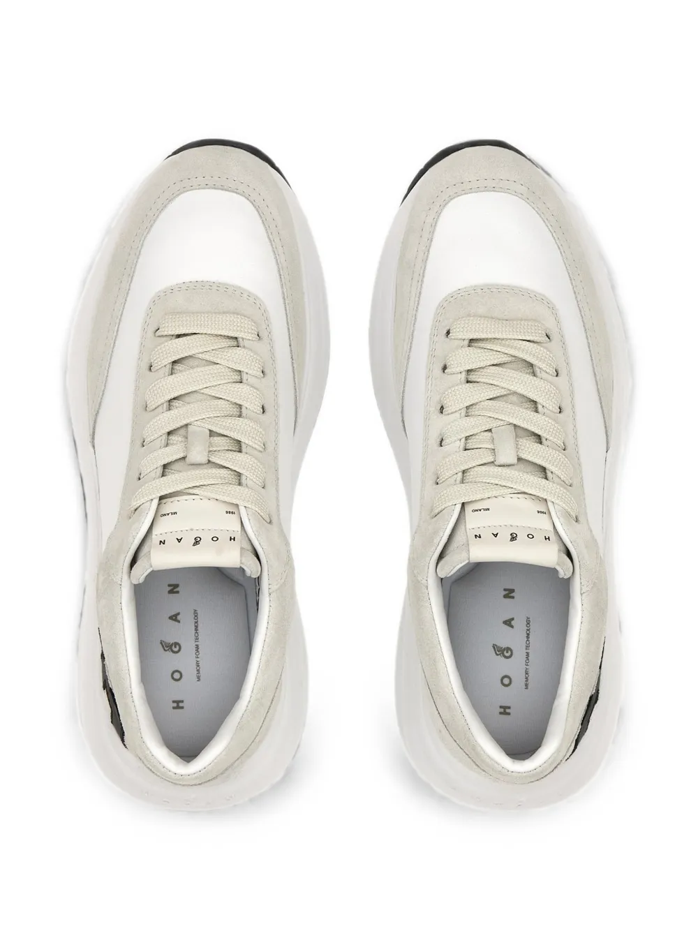 Hogan Maxi I Active chunky-sole low-top sneakers Wit