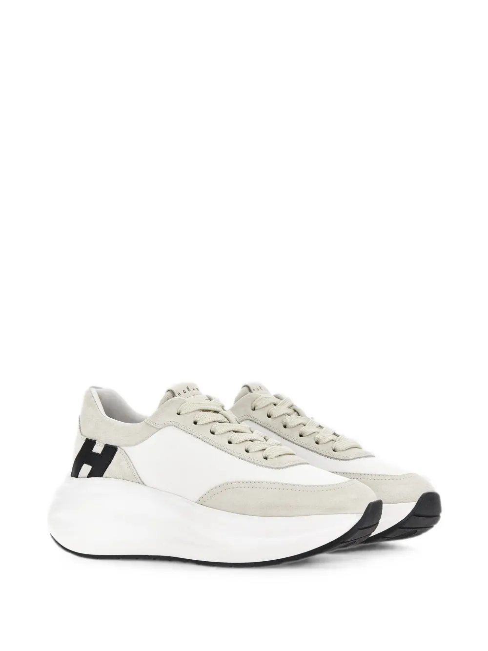 Hogan Maxi I Active chunky-sole low-top sneakers Wit