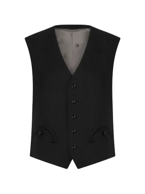 Blazé Milano Feral pinstripe-pattern waistcoat
