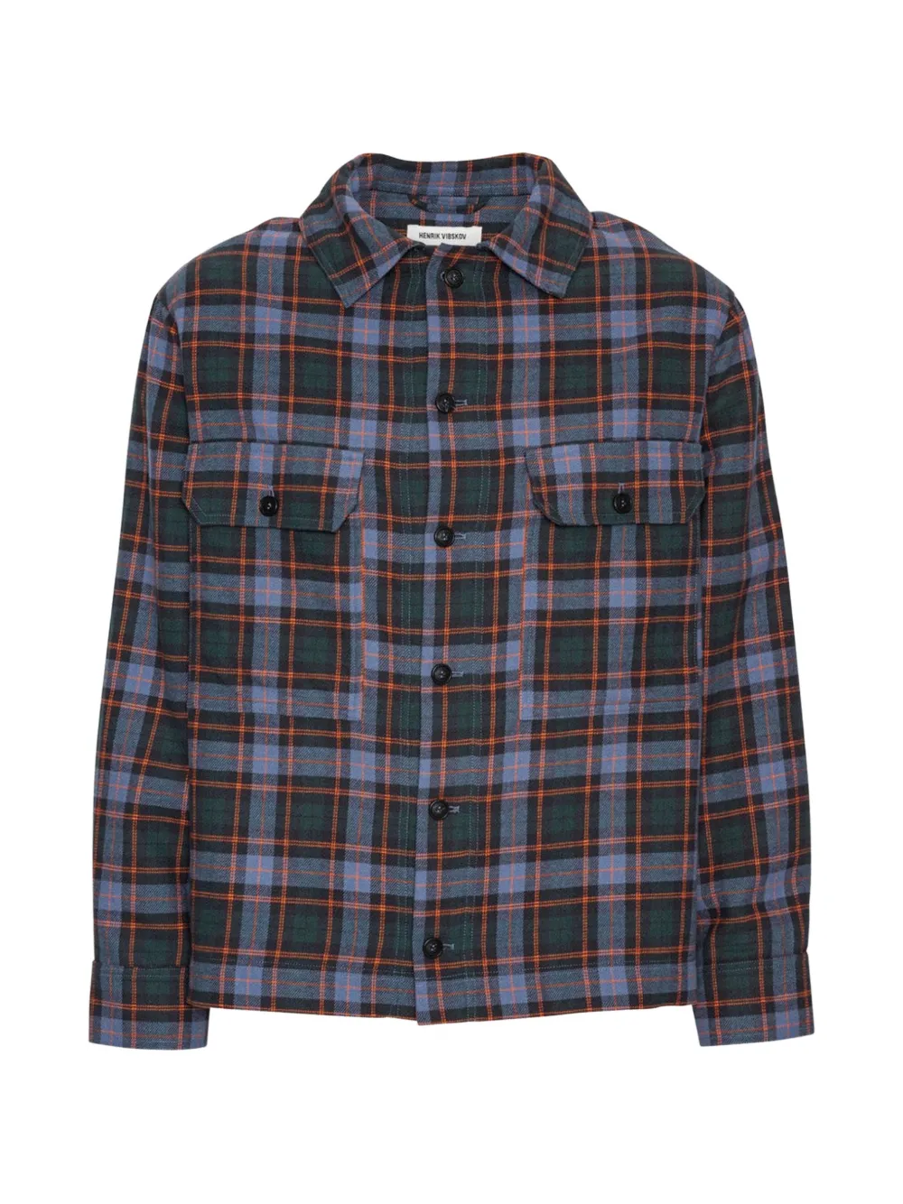 Henrik Vibskov Field shirt - Blue