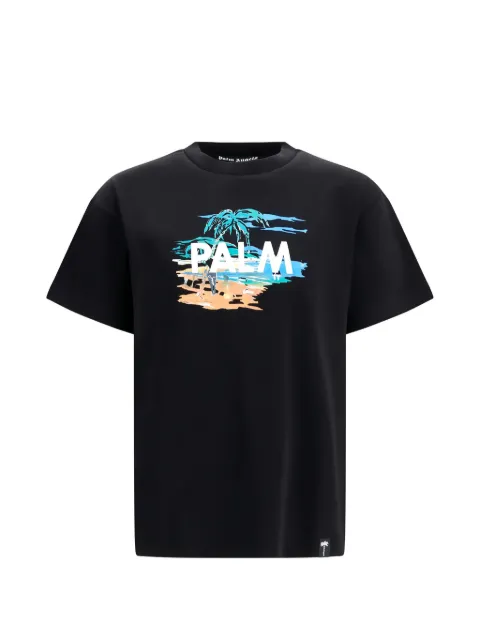 Palm Angels Palm Island graphic-print T-shirt