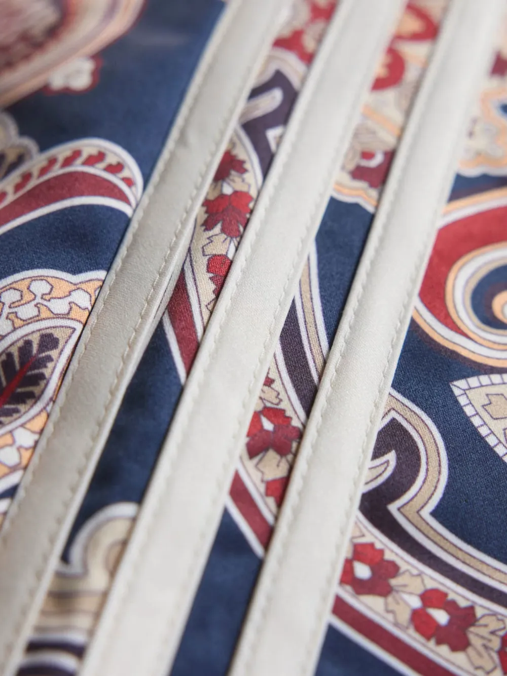 adidas paisley-print track pants Blauw