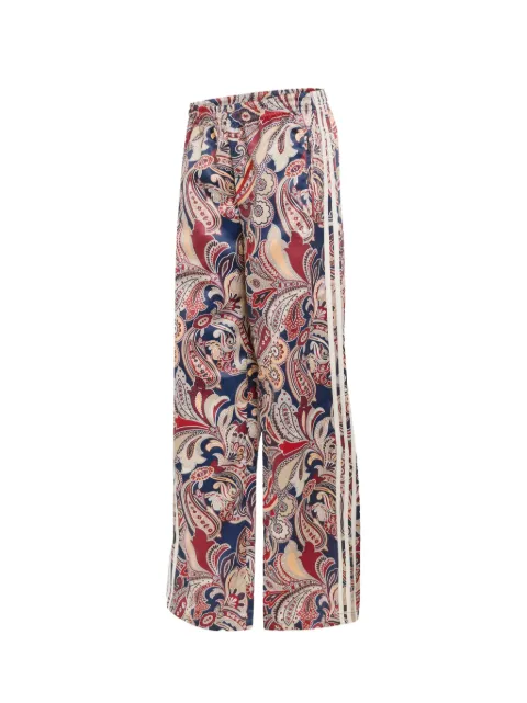 adidas paisley-print track pants