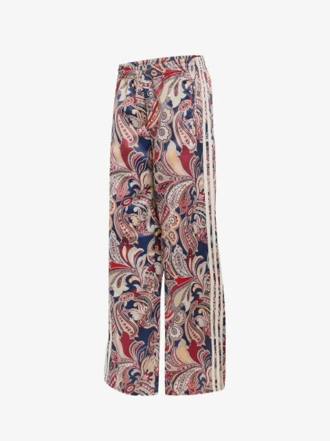 adidas paisley-print track pants