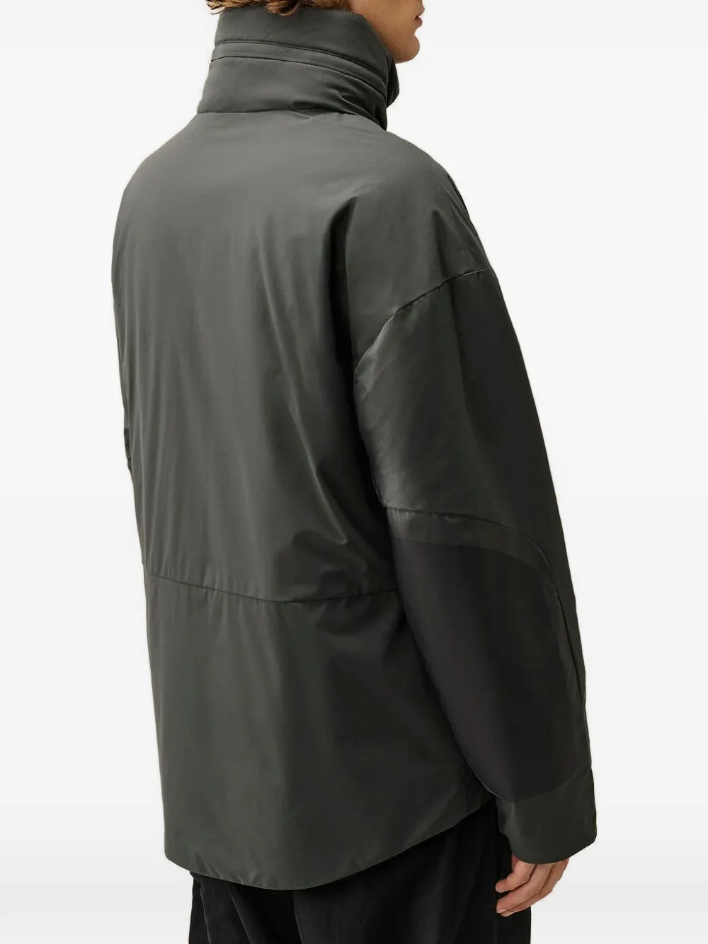 C.P. Company Jack met trechterhals en Lens-detail Geel
