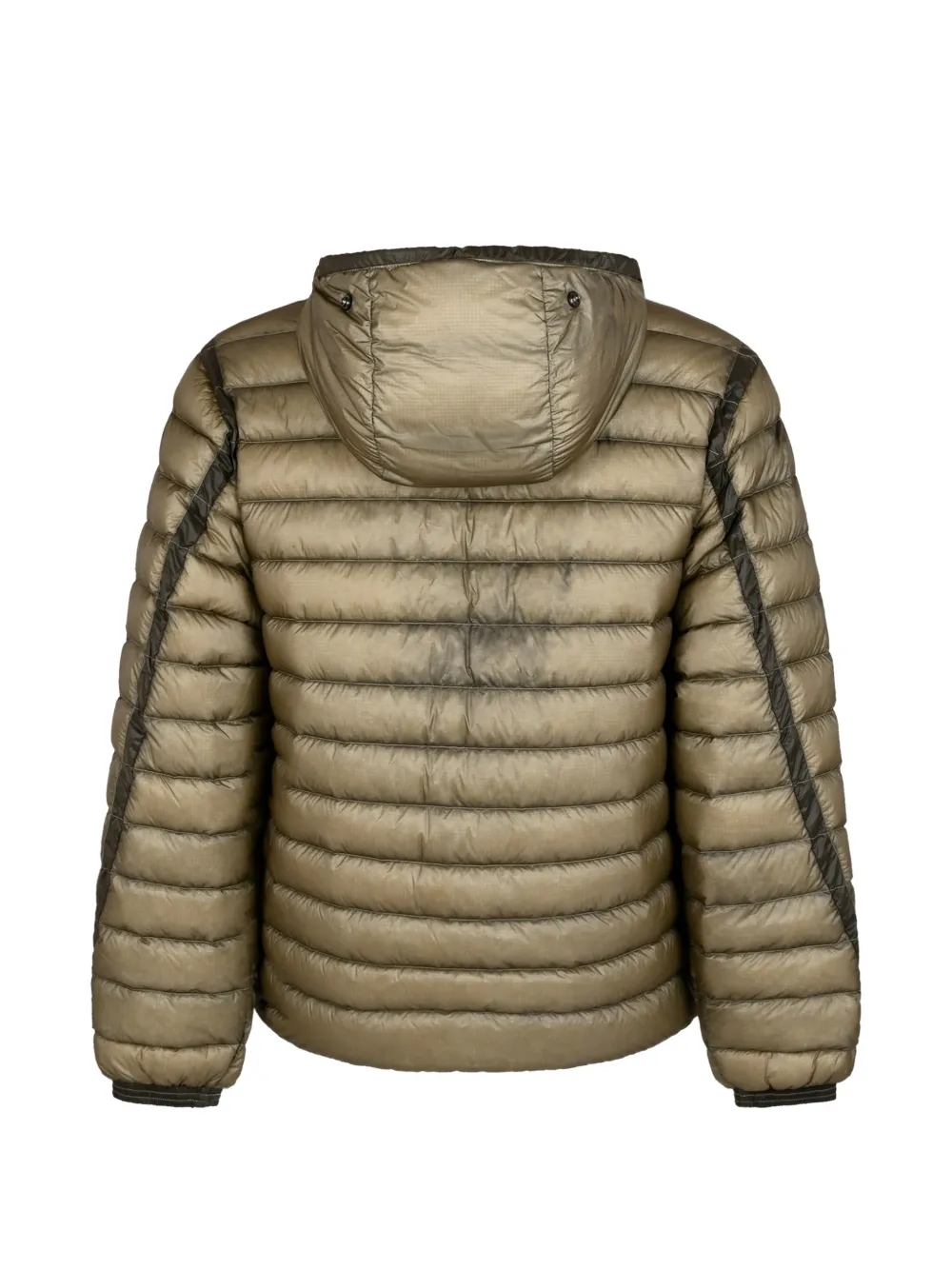 C.P. Company Gewatteerd jack met Goggle-detail Beige