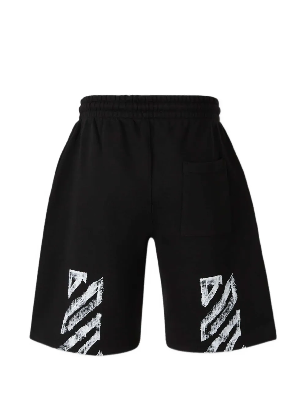 Off-White Motion Arrow skate shorts Zwart